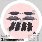 Задние тормозные колодки Zimmermann  24554.160.1