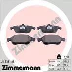 Передние тормозные колодки Zimmermann  24538.185.1