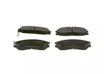 Передние тормозные колодки Bosch  0 986 424 729