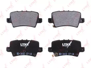 Lynx BD-3432 <span>тормозные колодки задние</span>