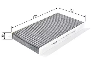 Bosch 1 987 432 535 <span>салонный фильтр угольный</span>