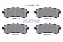 Задние тормозные колодки Textar  2534001