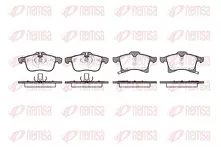 Передние тормозные колодки Remsa 1036.02 для Opel Astra J / хэтчбек 5 дв.