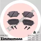 Задние тормозные колодки Zimmermann  25110.175.1