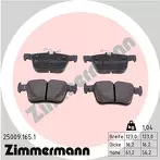Задние тормозные колодки Zimmermann  25009.165.1
