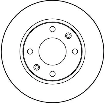 TRW DF2815 <span>тормозной диск полный</span>