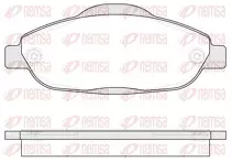 Передние тормозные колодки Remsa 1323.00 для Peugeot 5008 1 пок. / рестайлинг