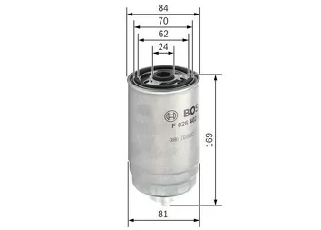 Bosch F 026 402 048 <span>топливный фильтр</span>