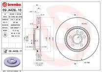 Тормозной диск Brembo Prime Line  09.A426.11