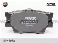 Задние тормозные колодки Fenox  BP43068