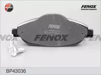 Передние тормозные колодки Fenox  BP43036