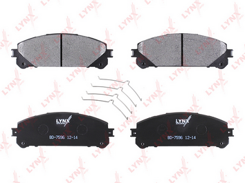 Lynx BD-7596 <span>тормозные колодки передние</span>