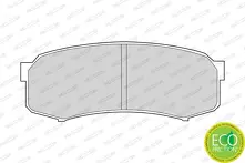 Задние тормозные колодки Ferodo Premier Eco Friction  FDB1021
