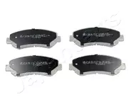 Передние тормозные колодки Japanparts PA-123AF для Nissan X-Trail 2 пок. / T31 / рестайлинг