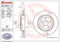 Тормозной диск Brembo Prime Line 09.N247.11 для Jeep Grand Cherokee 4 пок.
