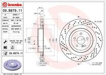 Тормозной диск Brembo Prime Line  09.B879.11