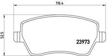 Передние тормозные колодки Brembo  P 68 033