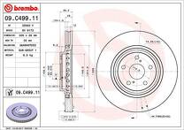 Тормозной диск Brembo Prime Line  09.C499.11