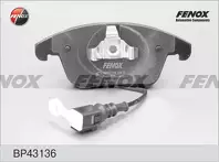 Передние тормозные колодки Fenox BP43136 для Volkswagen Sharan 2 пок. / рестайлинг