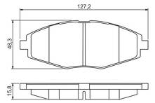 Передние тормозные колодки Bosch 0 986 495 224 0 986 495 224