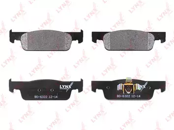 Lynx BD-6322 <span>тормозные колодки передние</span>