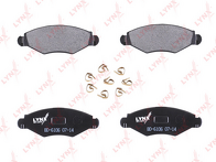 Передние тормозные колодки Lynx BD-6106 для Peugeot 206 хэтчбек