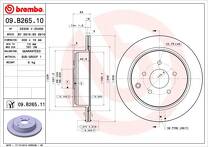 Тормозной диск Brembo Prime Line  09.B265.11