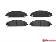 Передние тормозные колодки Brembo P 11 017 для Dodge Charger 7 пок. / рестайлинг