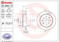 Тормозной диск Brembo Prime Line  08.A920.10