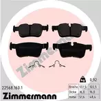 Задние тормозные колодки Zimmermann 22568.160.1 для Volvo S90 2 пок. / 234 / рестайлинг