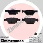 Задние тормозные колодки Zimmermann 22158.145.1 для Subaru Outback 5 пок. / рестайлинг