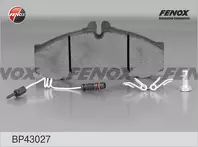 Передние тормозные колодки Fenox  BP43027