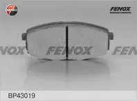 Передние тормозные колодки Fenox  BP43019