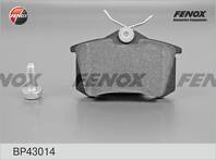 Задние тормозные колодки Fenox BP43014 для Renault Grand Scenic 3 пок. / рестайлинг
