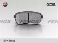 Задние тормозные колодки Fenox  BP43016