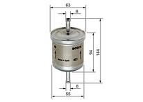 Топливный фильтр Bosch  0 450 905 280