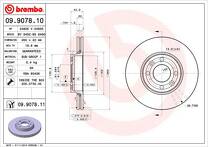 Тормозной диск Brembo Prime Line  09.9078.11