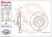 Тормозной диск Brembo Prime Line  09.5802.24