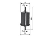 Топливный фильтр Bosch  0 450 902 161