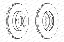 Тормозной диск Ferodo  DDF1311C