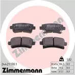 Задние тормозные колодки Zimmermann 24421.170.1 для Opel Insignia A / Sports Tourer / рестайлинг