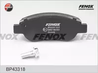 Передние тормозные колодки Fenox  BP43318