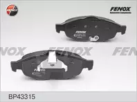 Передние тормозные колодки Fenox  BP43315