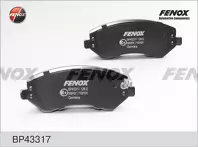Передние тормозные колодки Fenox  BP43317