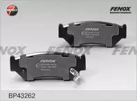 Передние тормозные колодки Fenox  BP43262