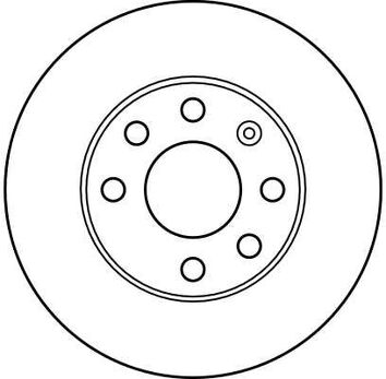 TRW DF1609 <span>тормозной диск вентилируемый</span>