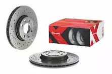 Тормозной диск Brembo Xtra Line 09.9078.1X для Nissan Micra 3 пок. / K12