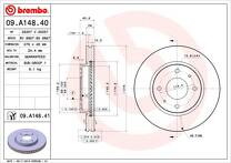 Тормозной диск Brembo Prime Line  09.A148.40