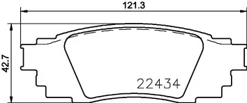 Brembo P 83 160 <span>тормозные колодки задние</span>