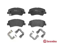 Передние тормозные колодки Brembo P 18 025 для Hyundai Solaris 1 пок. / хэтчбек / рестайлинг